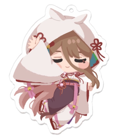 桜馬トウカSDアクリルキーホルダー