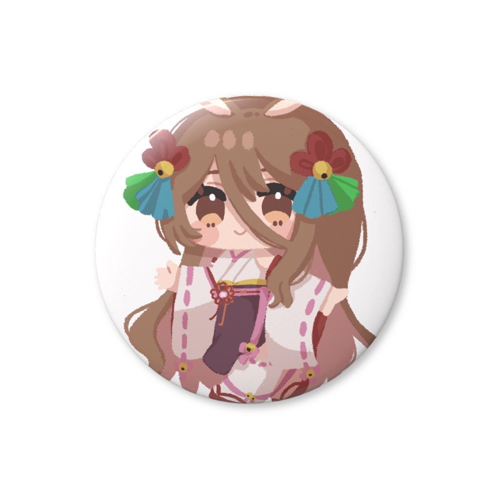 桜馬トウカSD缶バッジ