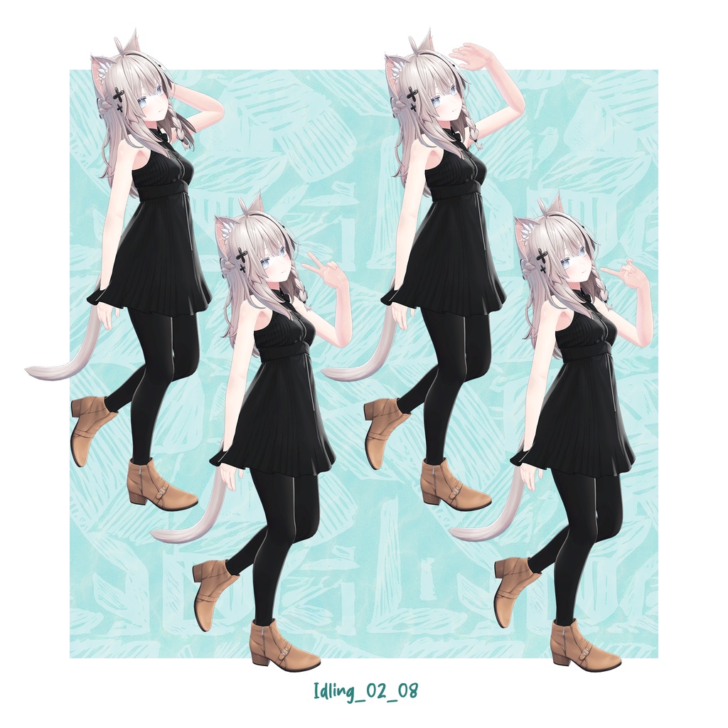 アイドリングポーズアニメーション02