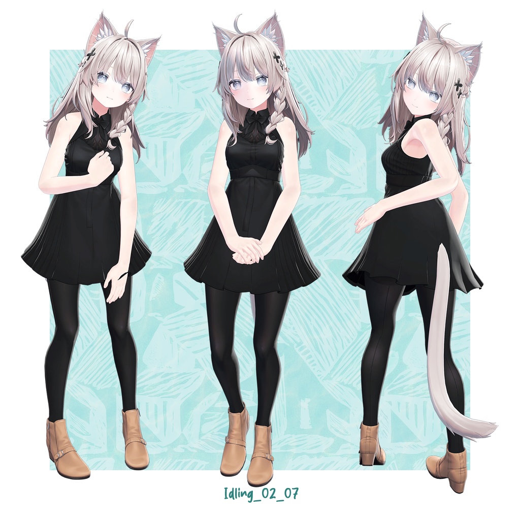 アイドリングポーズアニメーション02