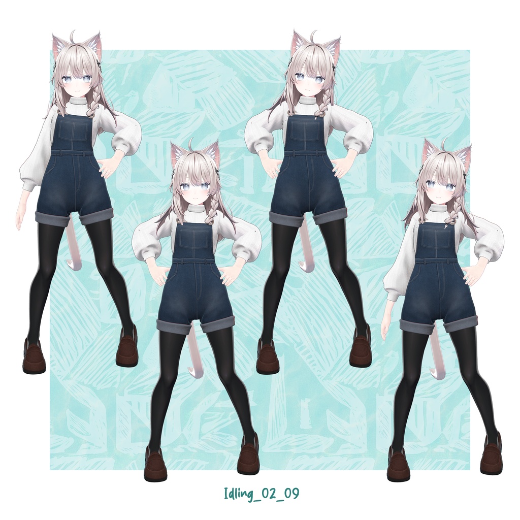 アイドリングポーズアニメーション02