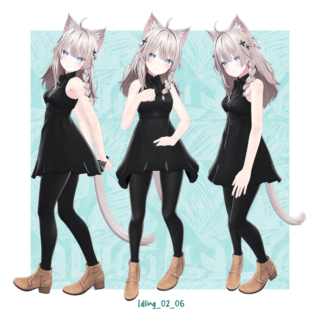 アイドリングポーズアニメーション02