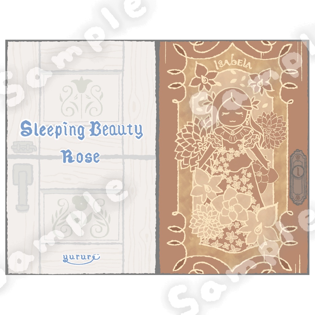 【ディズニー】ドア絵本 + 栞