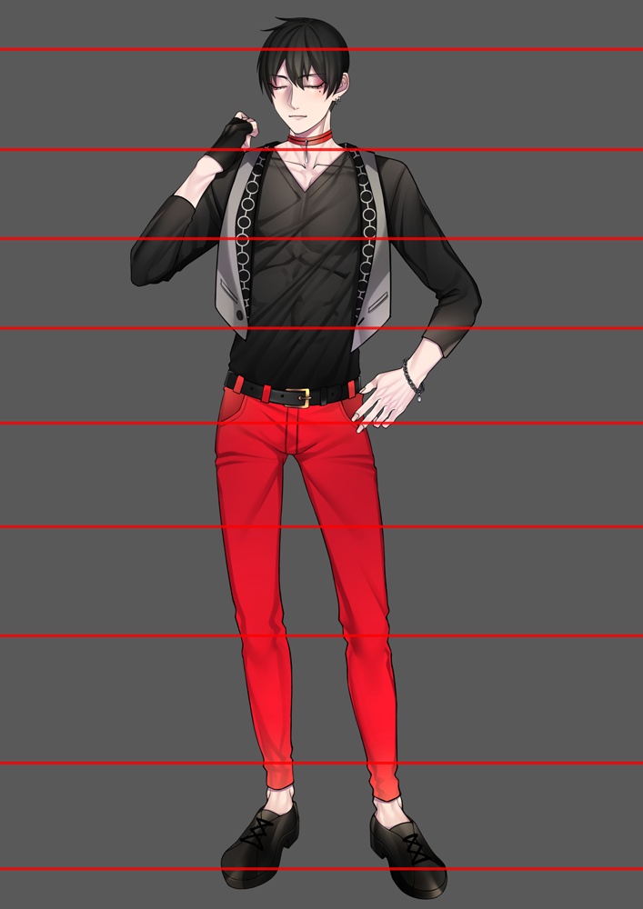 TRPGやゲームにお勧め!男性全身イラスト