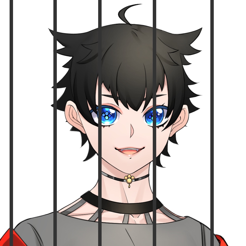 【限定1点】猫系男子live2Dモデル