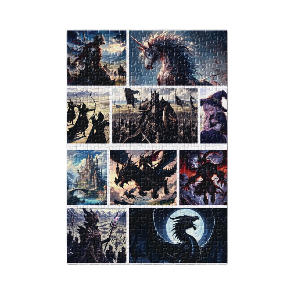 8ball.AI.art fantasy collage vol.1 puzzle