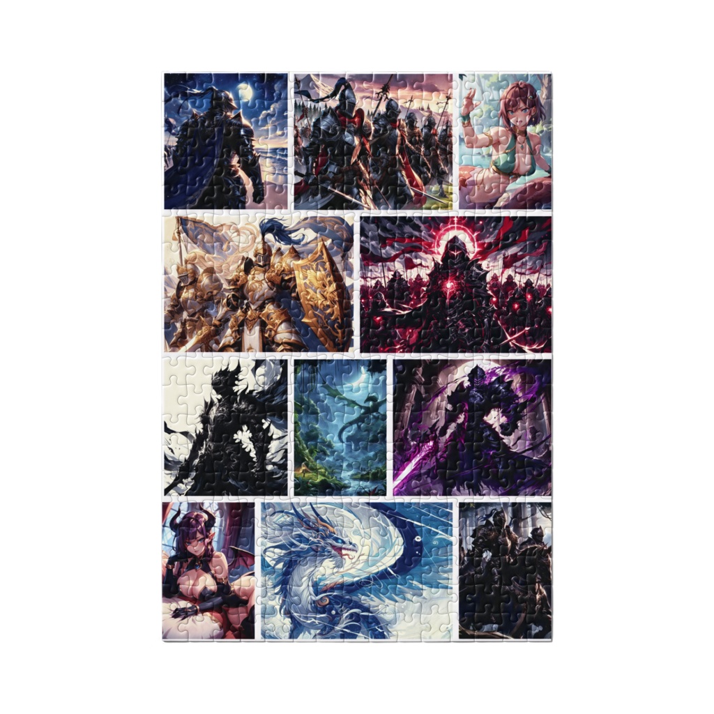 8ball.AI.art fantasy collage vol.2 puzzle