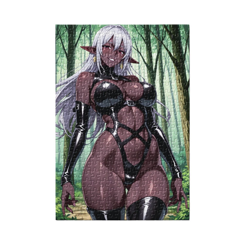 8ball.AI.art dark elf vol.1 puzzle
