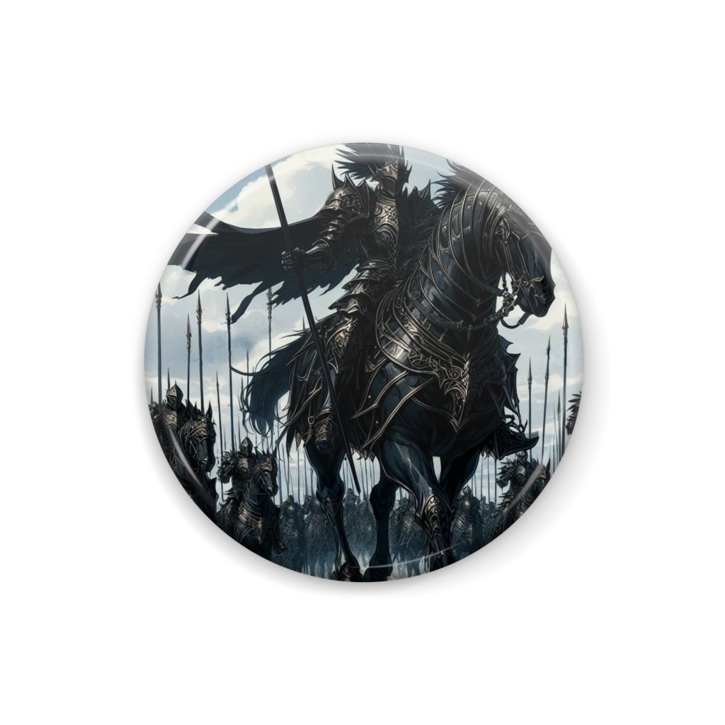 8ball.AI.art fantasy can badge #00004 帝国軍騎馬部隊