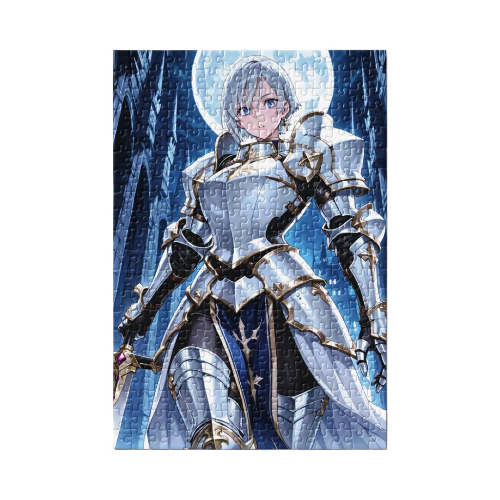 8ball.AI.art knight girl vol.1 puzzle