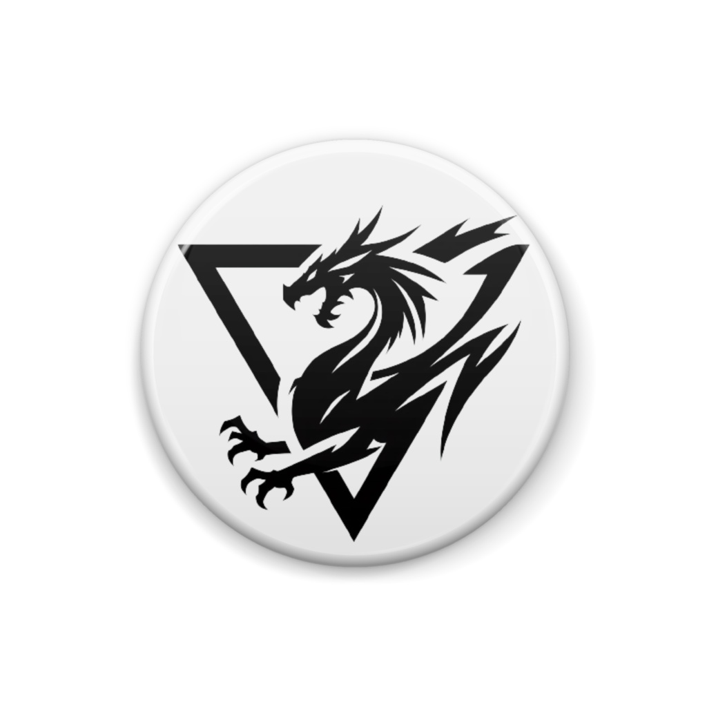 8ball.AI.art ドラゴンロゴバッジ