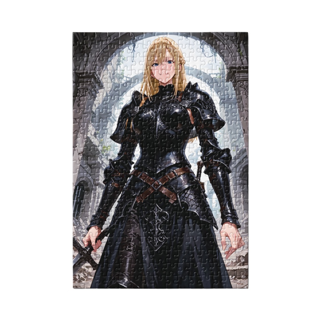 8ball.AI.art knight girl vol.2 puzzle