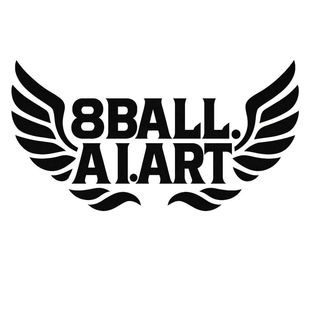 8ball.AI.art Tシャツ
