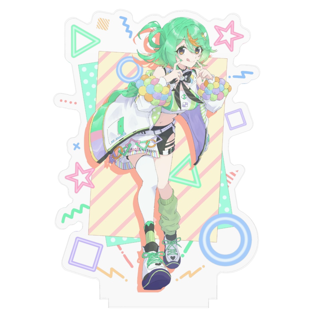 ぷわぷわぽぷら アクリルスタンド