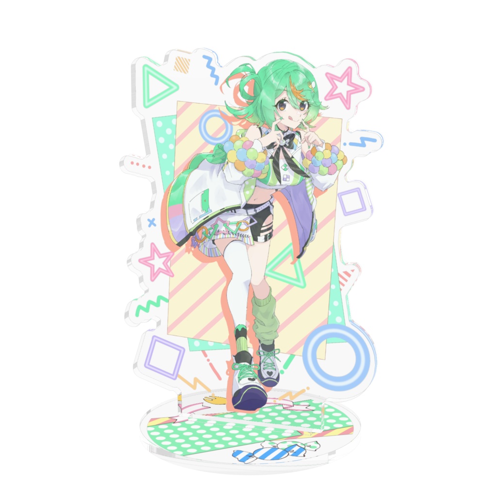 ぷわぷわぽぷら アクリルスタンド