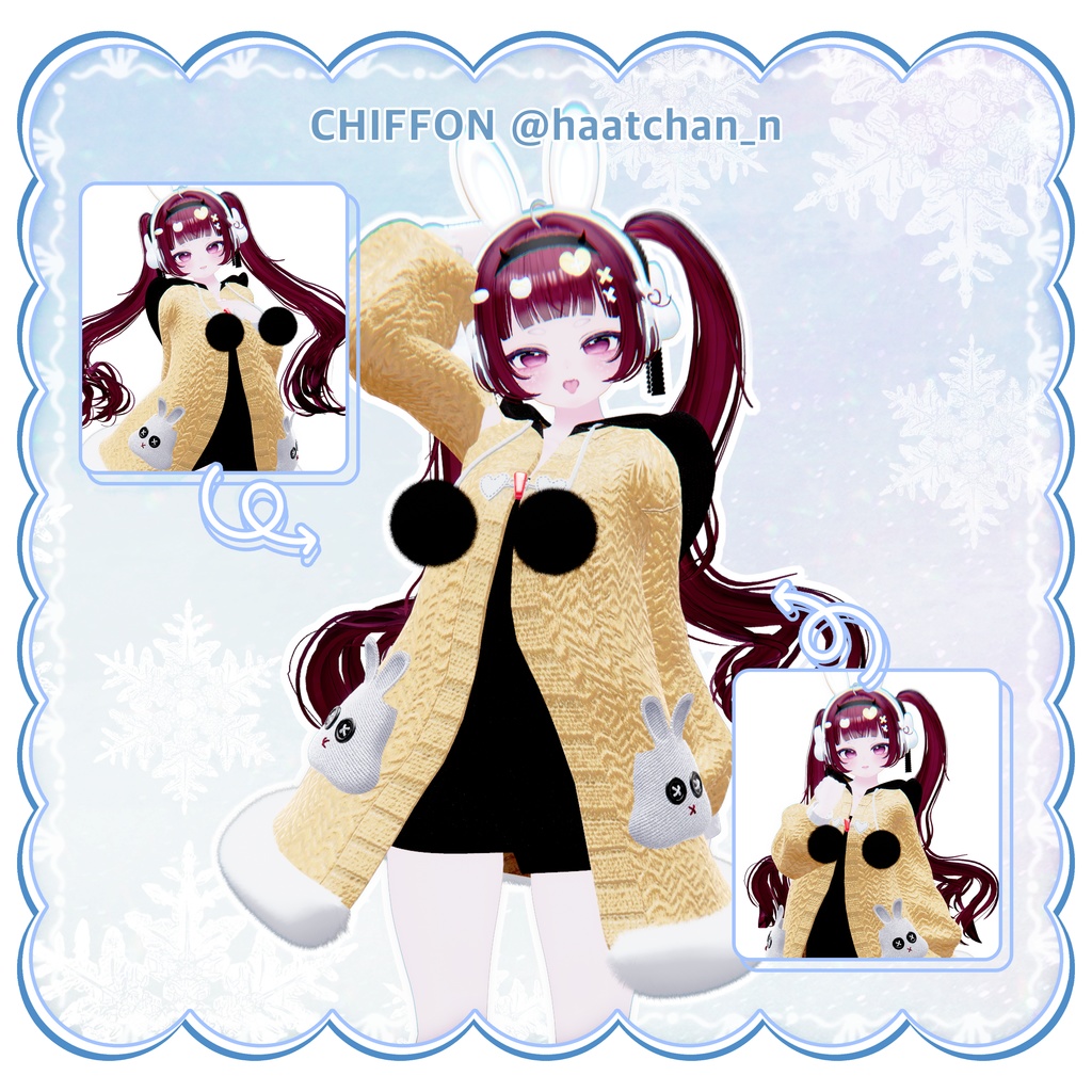 !!SALE!!🐰KAWAI BUNNY WINTER COAT🐰