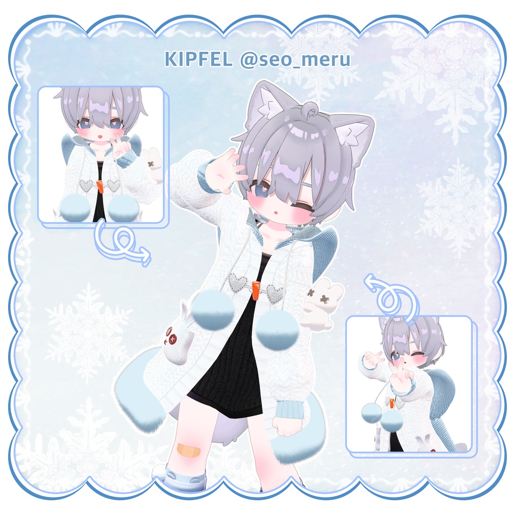 !!SALE!!🐰KAWAI BUNNY WINTER COAT🐰