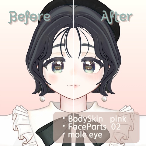 【サバラム-Savarum-】MilkSyrupMakeup #cocomill_vrc