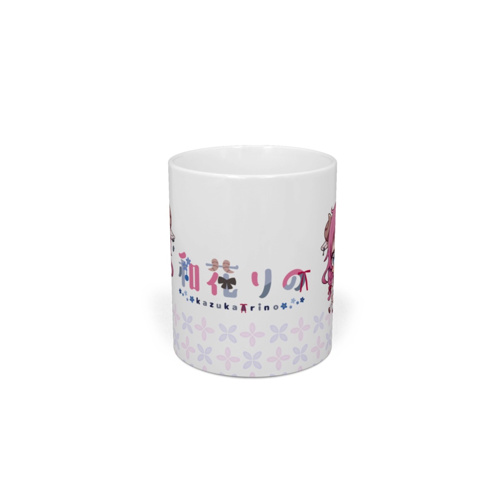 和花りのマグカップ