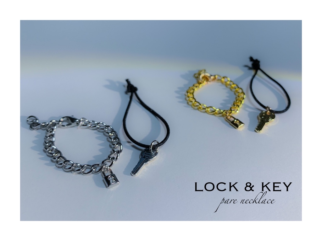 LOCK & KEY ネックレス