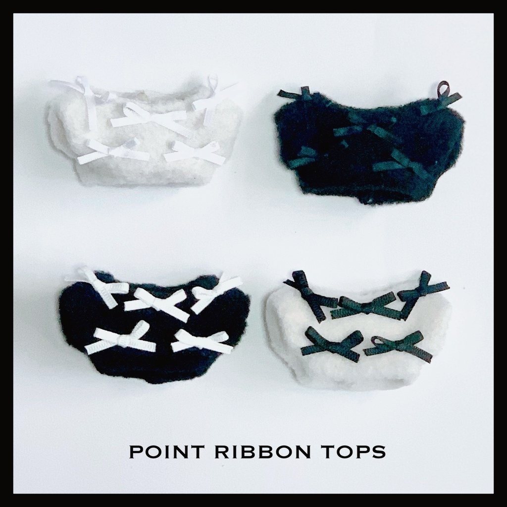 POINT RIBBON TOPS🎀