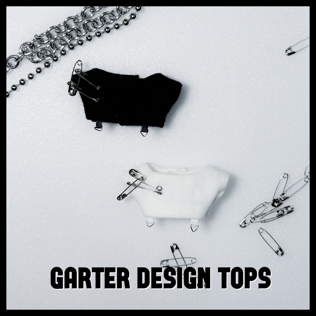ガーターデザイン トップス