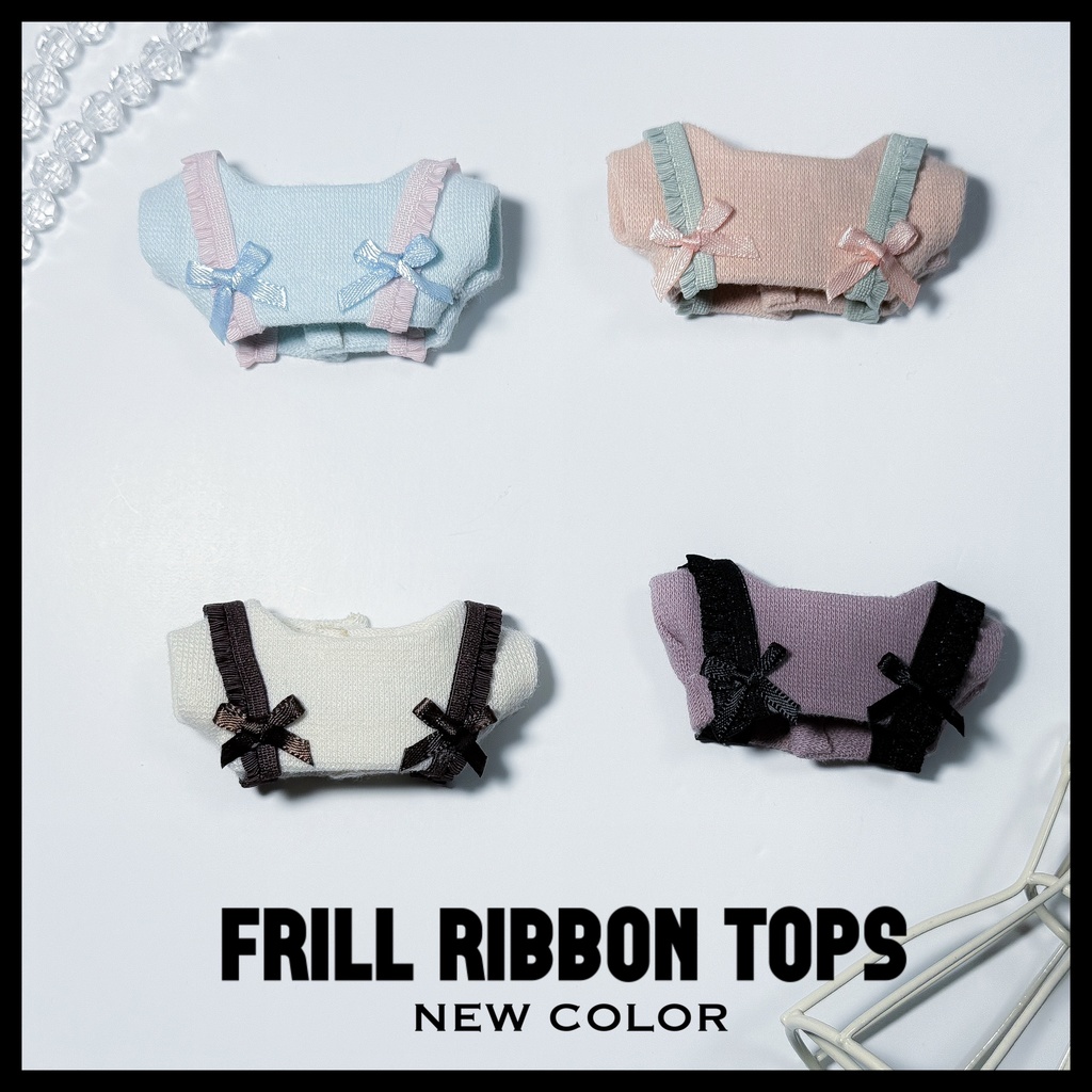 フリルリボン トップス NEW COLOR