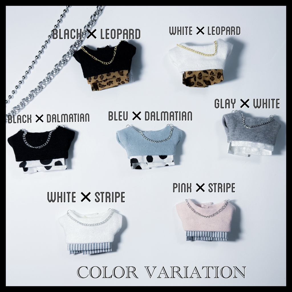 フェイクレイヤード トップス