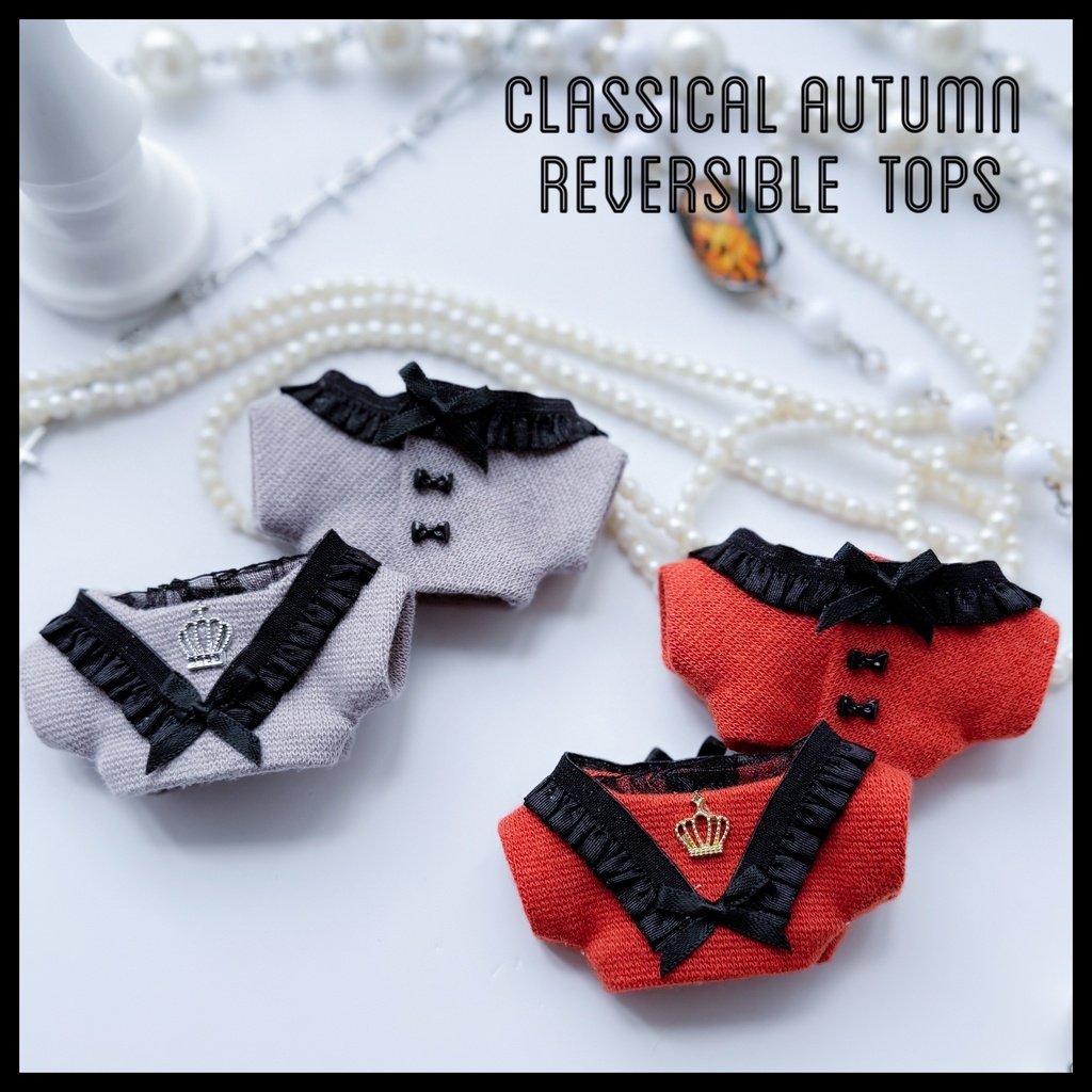 CLASSICAL AUTUMN REVERSIBLE TOPS