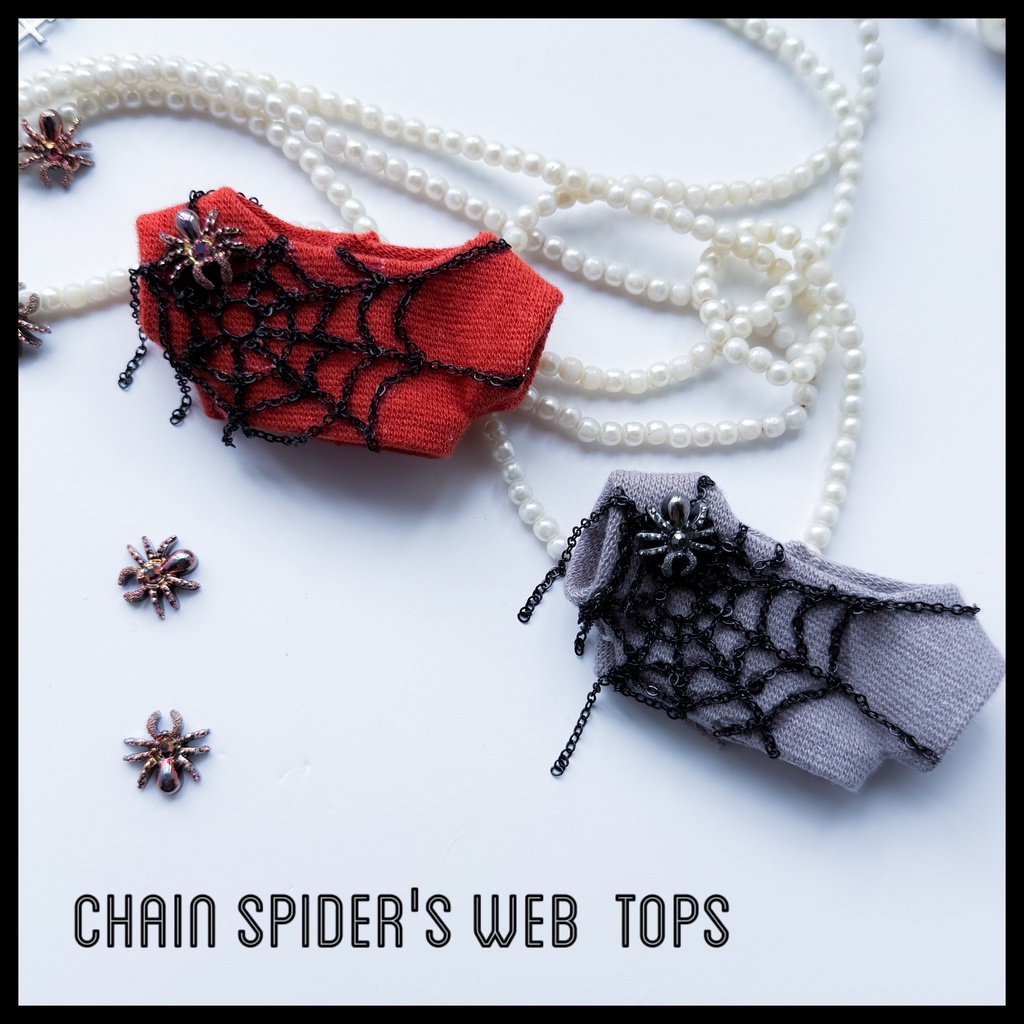 CHAIN SPYDER WEB TOPS