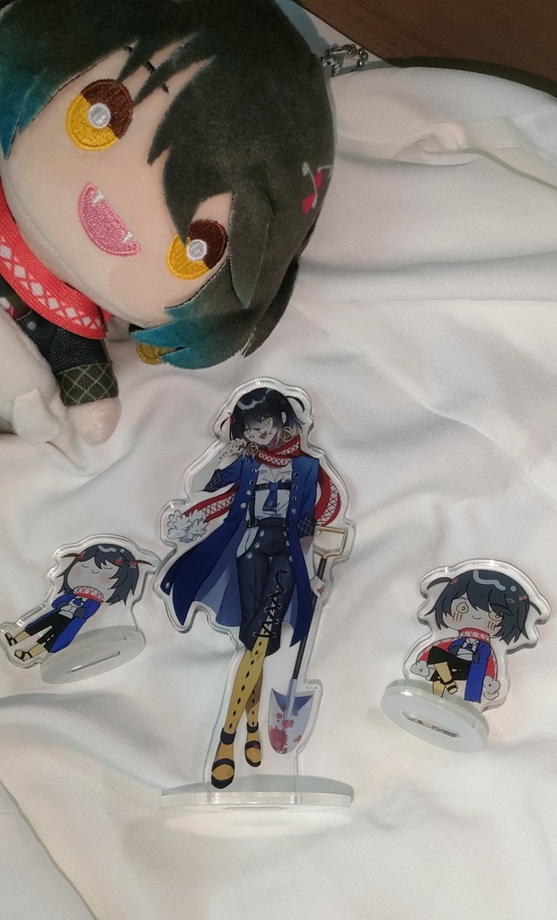 にじさんじ　ましろ爻　メメ　アクリルスタンド
