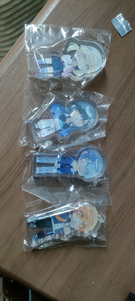 プロセカ　ビビバス　vbs　アクリルロック　小豆沢こはね　白石杏　東雲彰人　青柳冬弥