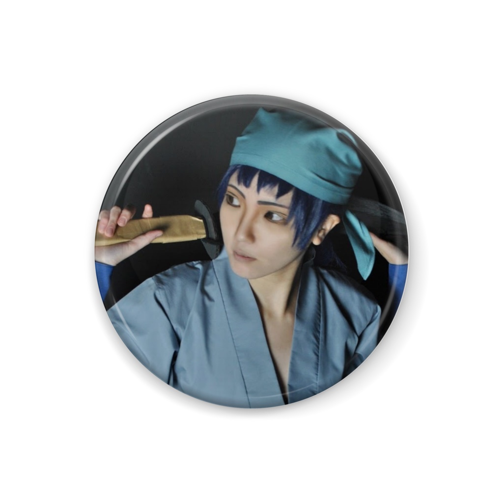 コスプレ 忍たま 重 缶バッジ 氷食症 Booth