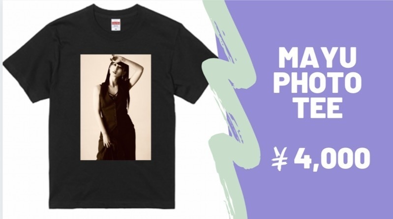 フォトTシャツ(ブラック)