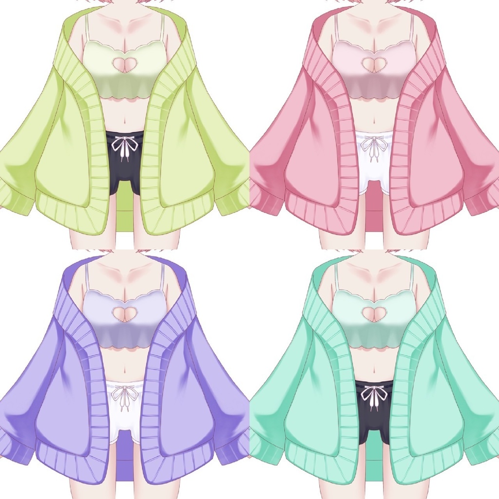 【汎用モデル】カスタム女の子モデル