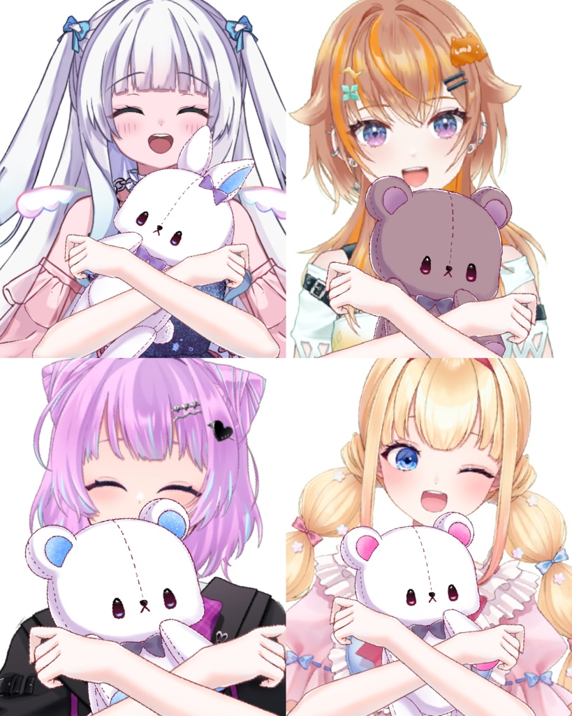 Vtuber素材-ぬいぐるみ-商用利用権