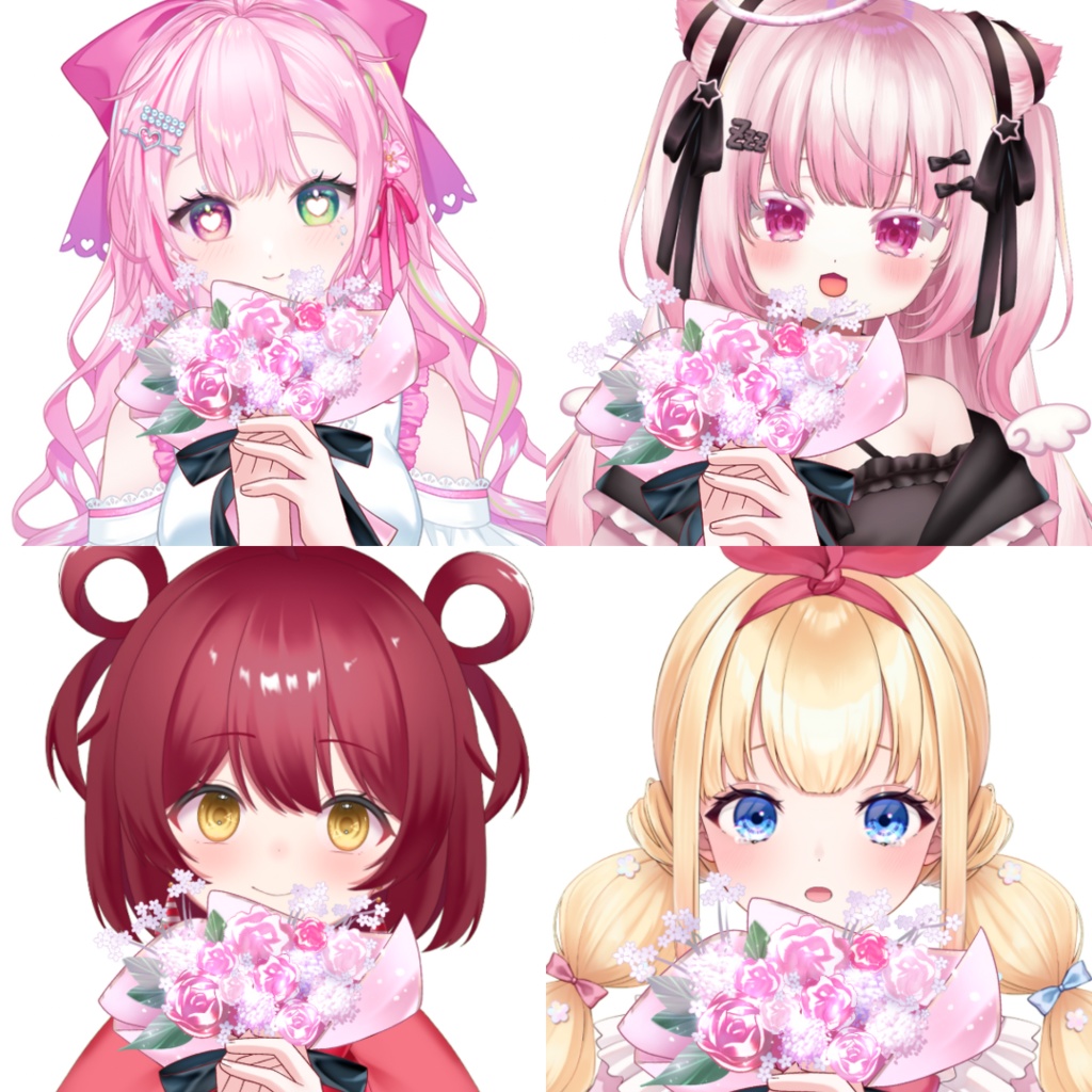 Vtuber素材-花束−高画質＋商用利用権