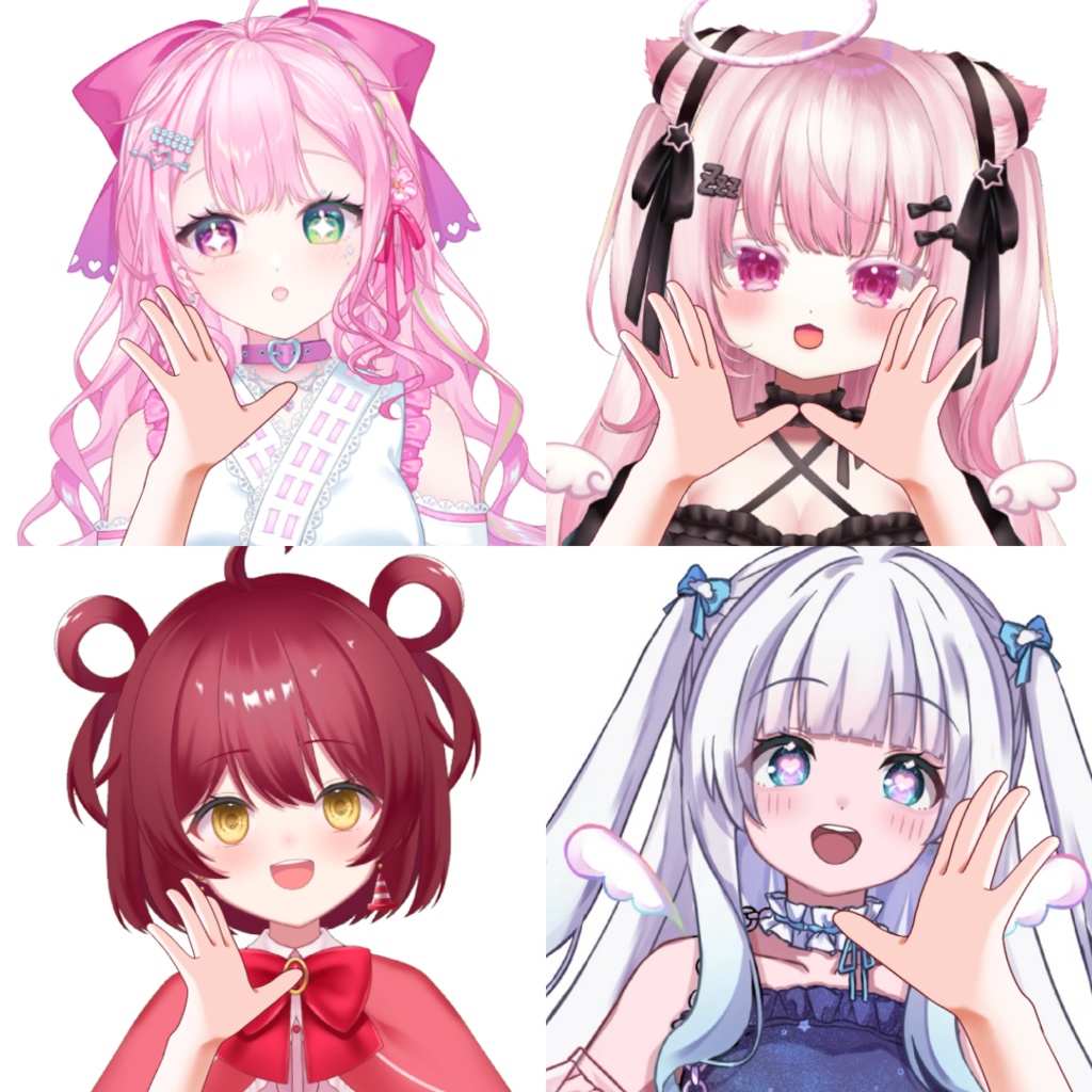 Vtuber素材-声をかける手−高画質＋商用利用権