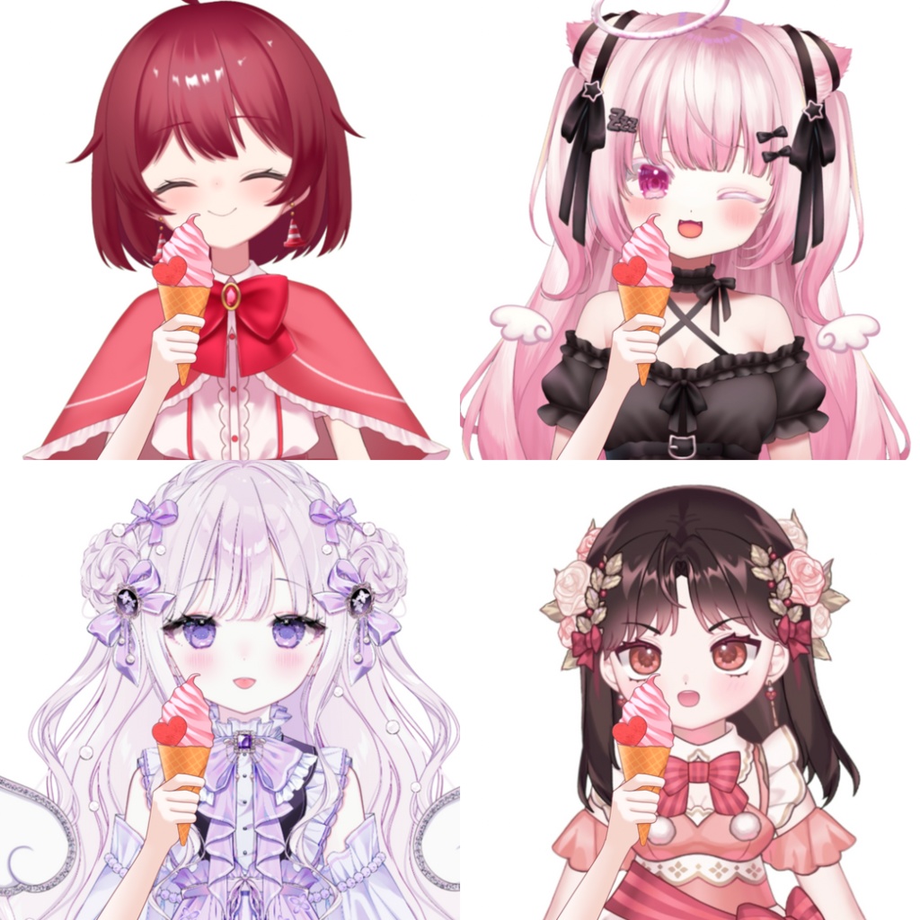 Vtuber素材-いちごソフト−高画質＋商用利用権