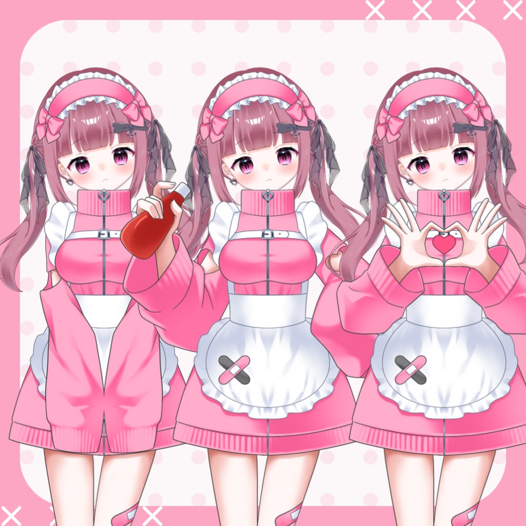 【VTuber向け】ジャージメイドセット