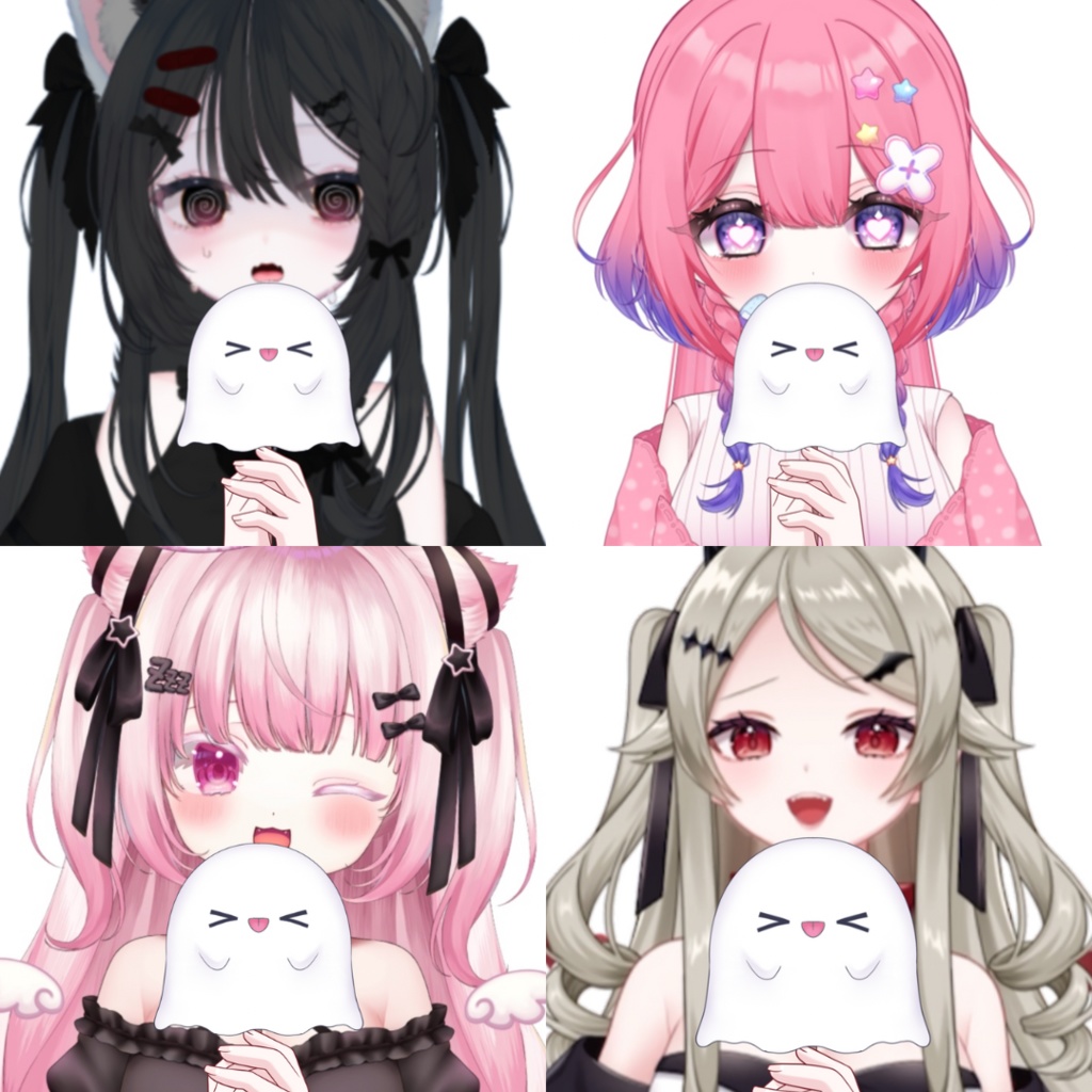 Vtuber素材-おばけわたあめを持つ手-高画質＋商用利用権
