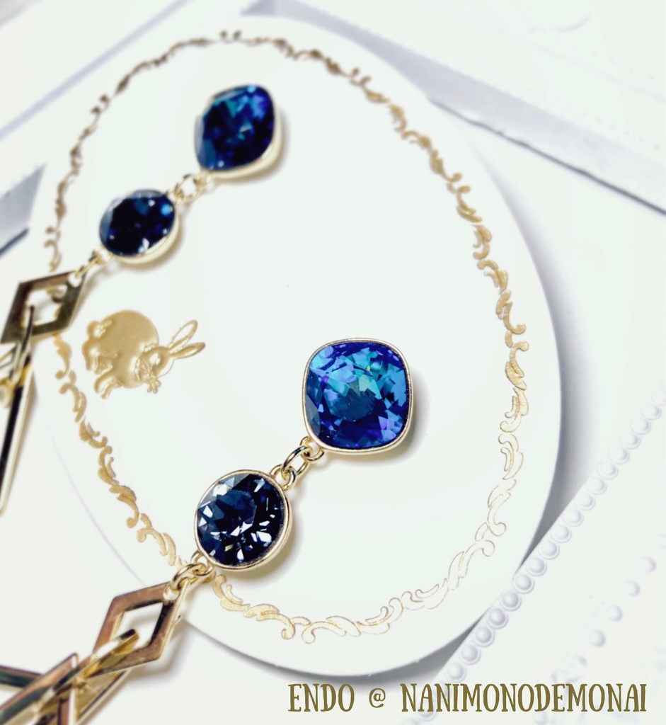 《色変更》【FGO】藤丸立香(ぐだ男)イメージカラーピアス(イヤリング)