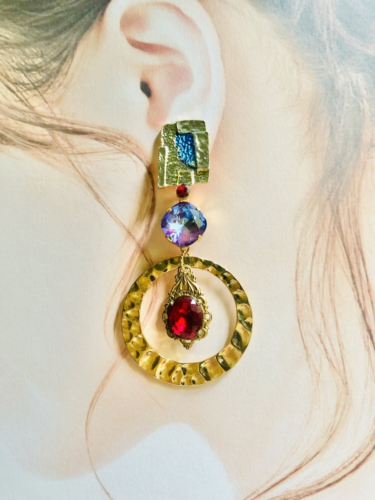 【FGO】ギルガメッシュ(術) イメージカラーピアス(イヤリング)