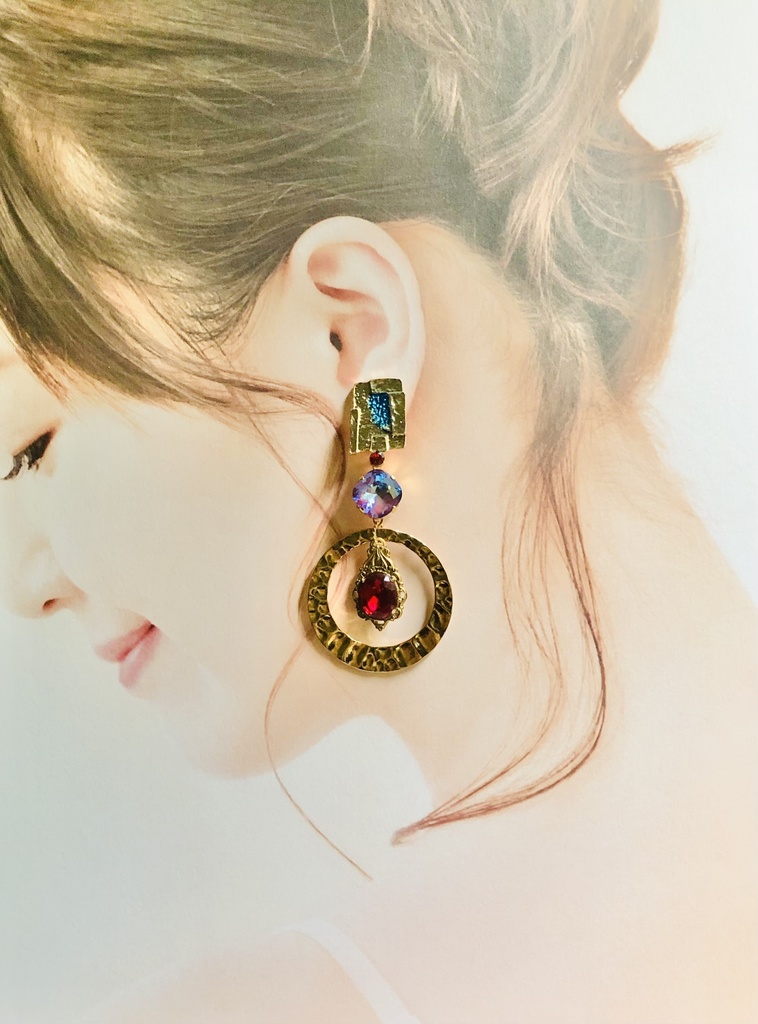 【FGO】ギルガメッシュ(術) イメージカラーピアス(イヤリング)