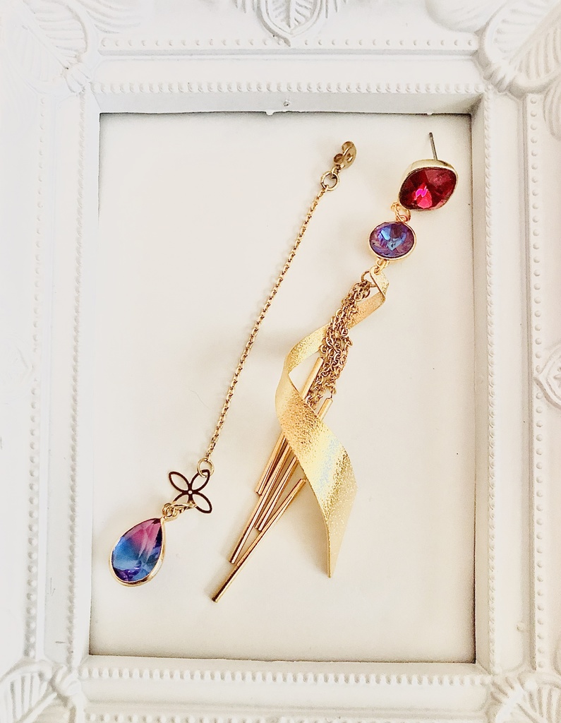 《パーツ変更》【FGO】ギルガメッシュ(術)イメージカラーピアス(イヤリング)