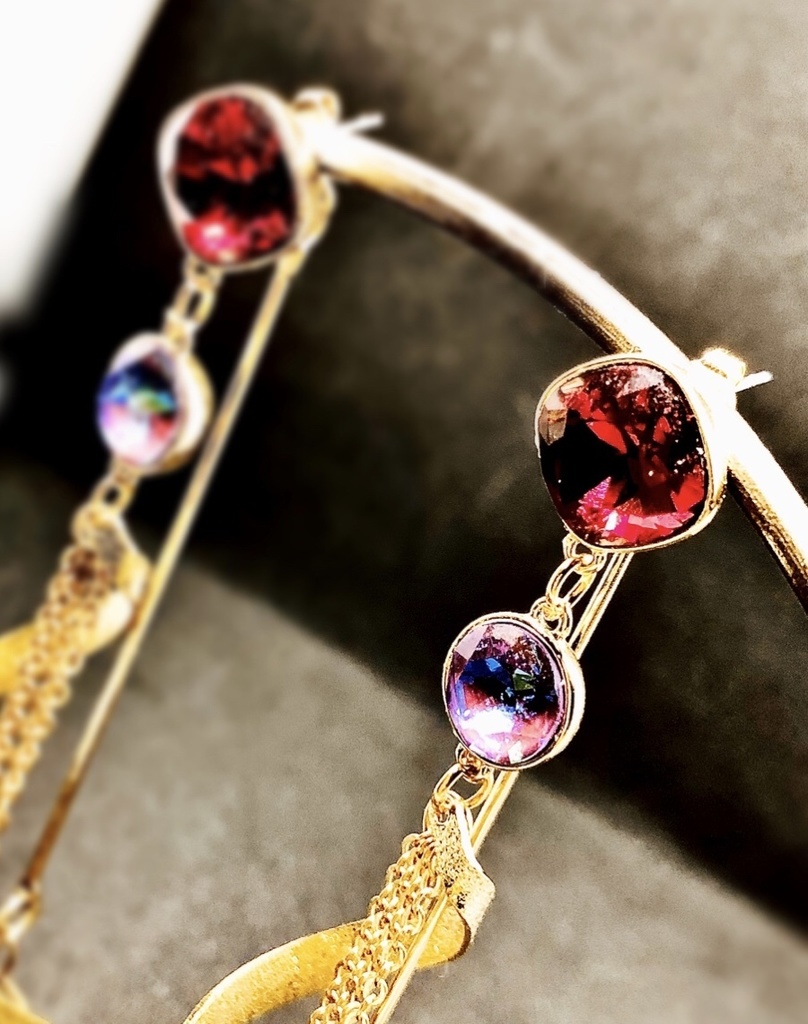 《パーツ変更》【FGO】ギルガメッシュ(術)イメージカラーピアス(イヤリング)