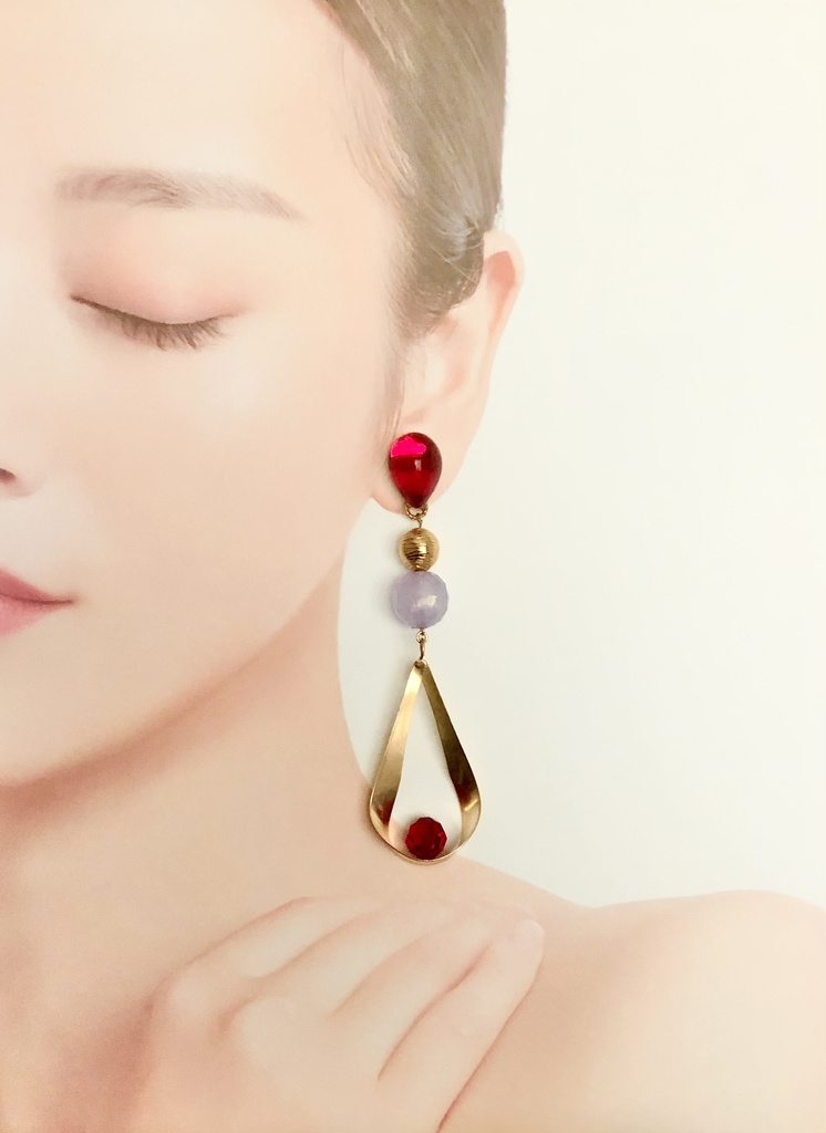 【FGO】ギルガメッシュ(術)イメージカラーピアス(イヤリング)