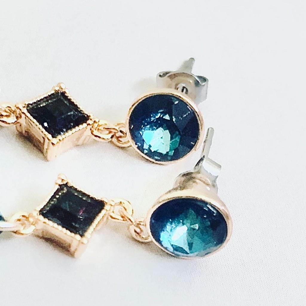 【FGO】藤丸立香(ぐだ男)&ギルガメッシュ(術)イメージカラーピアス(イヤリング)