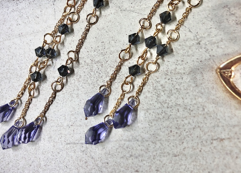 【セール!10%OFF】【FGO】不夜城のキャスター&ニトクリス イメージカラーピアス(イヤリング)