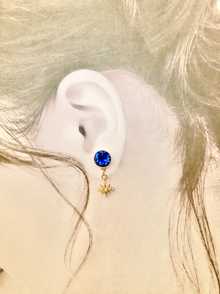 【Sky非公式】恒常ケープカラーピアス(イヤリング)※片耳用